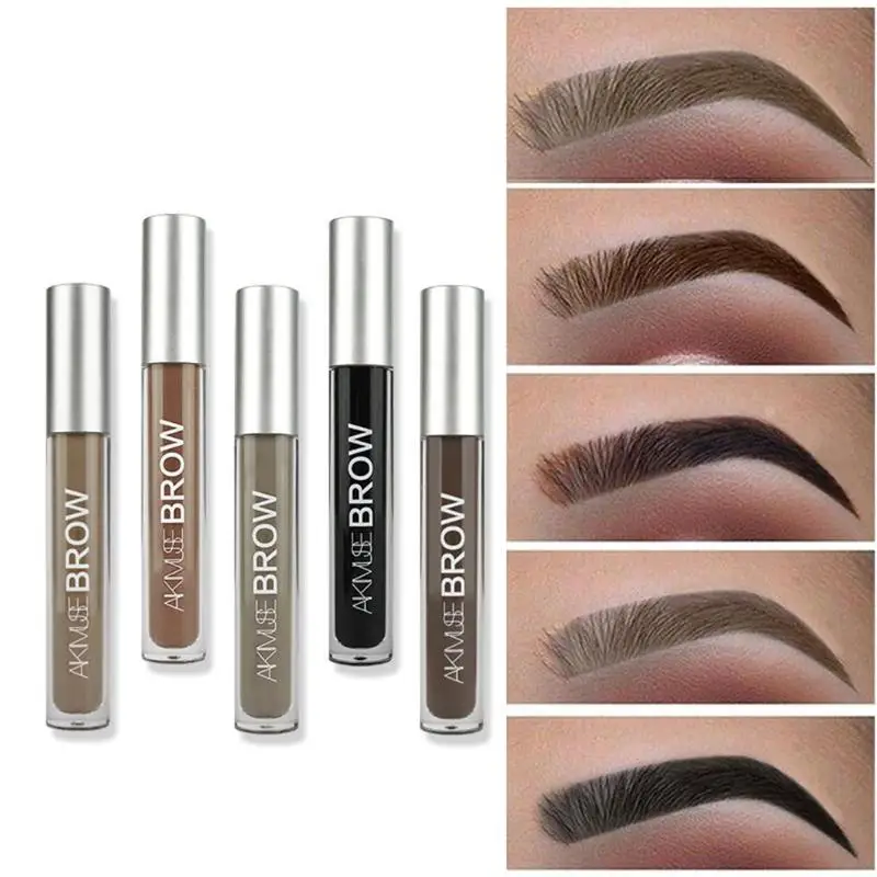 

KIMUSE 5 Colors Eyebrow Gel Waterproof Tint Eyebrow Enhancer Quick Drying Eye Brow Dye Cream Make Up Paint Cosmetic Tools