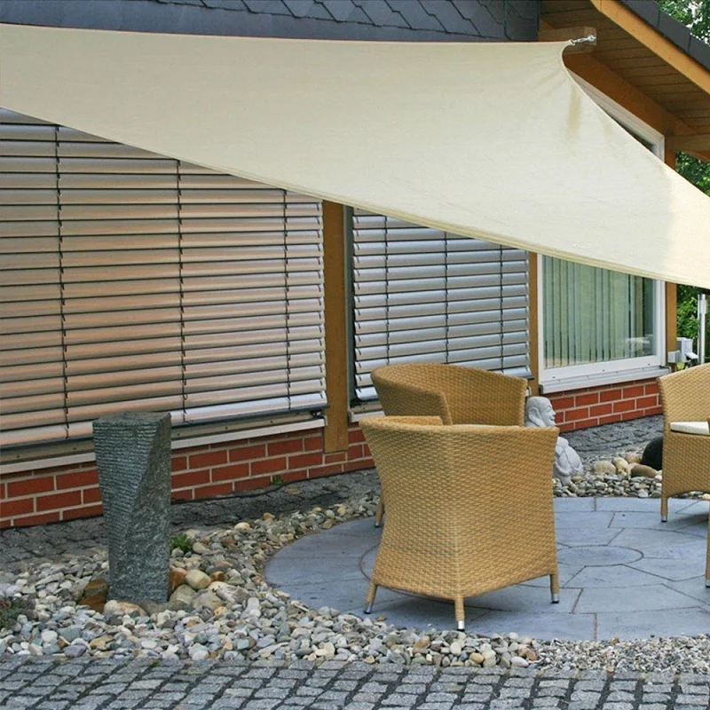 

3.6m Waterproof Sun Shelter Sunshade Protection Sunshade Awning Landscape Canopy Triangle Waterproof Sunscreen Sunshade Canopy