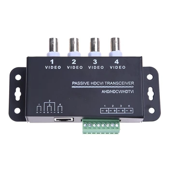 

CCTV 4 Channel BNC to UTP RJ45 Balun Camera DVR Video Transmitter Passive CAT5