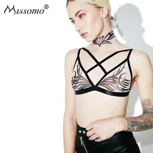 Missomo Floral Lace Bras For Women Sexy VS BH Bralet Modis Push Up Bralette See Through Plus Size Cup Nude Brassiere Lingerie