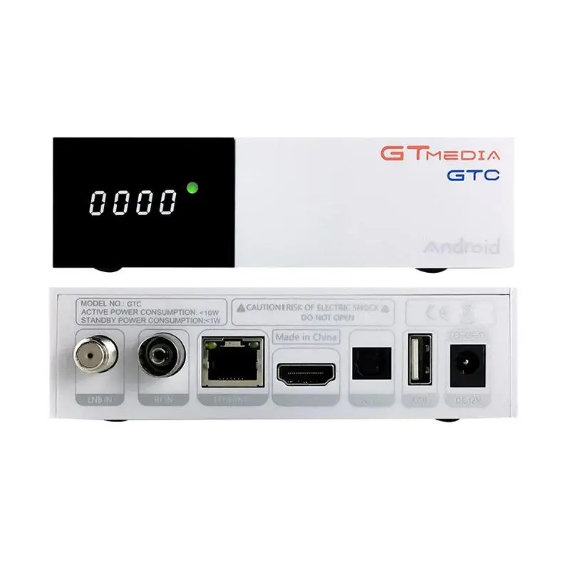 

Gtmedia GTC FTA Satellite Receiver DVB S2 Biss VU Cline Receptor 2G+16G 4K Android tv box ISDB-T Bluetooth 4.0 Satellite IPTV