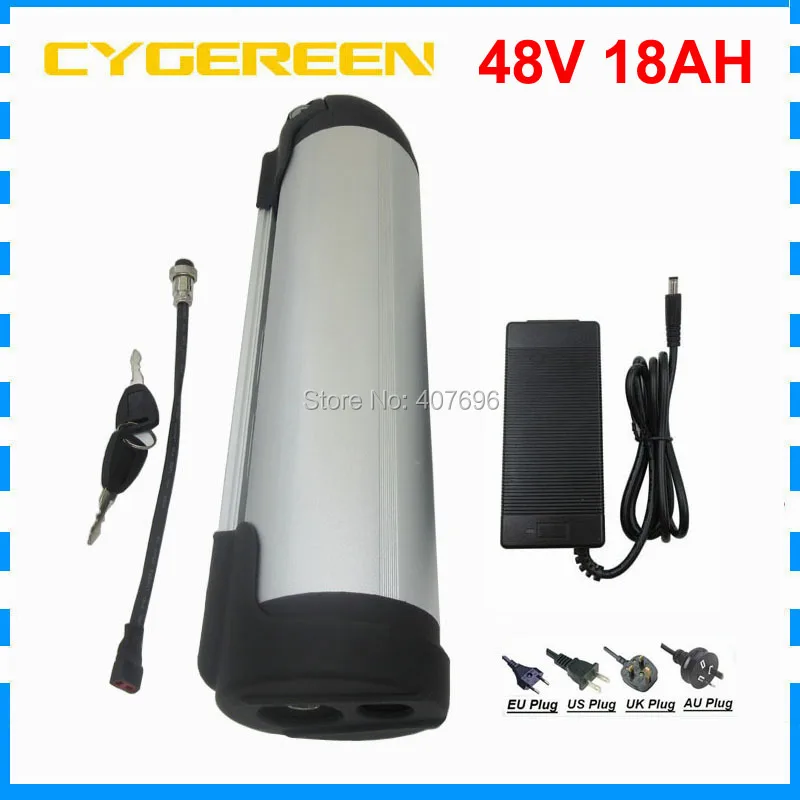 

48V 18AH Water Bottle Ebike lithium Battery use for samsung 35E cell for Bafang BBS02 BBSHD 750W 500W Motor with charger
