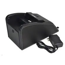 Shuffler de carte électronique professionnel automatique de haute qualité Shuffler de carte 2 en 1 Shuffle Deal Machine à piles(China)