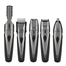 5 в 1 многофункциональный электрический триммер для стрижки волос перезаряжаемый бритвенный набор высокого качества