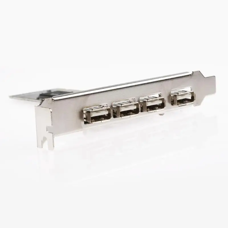 4 порта PCI E к USB 2 0 HUB Express Расширенная карта адаптера преобразователя|Платы
