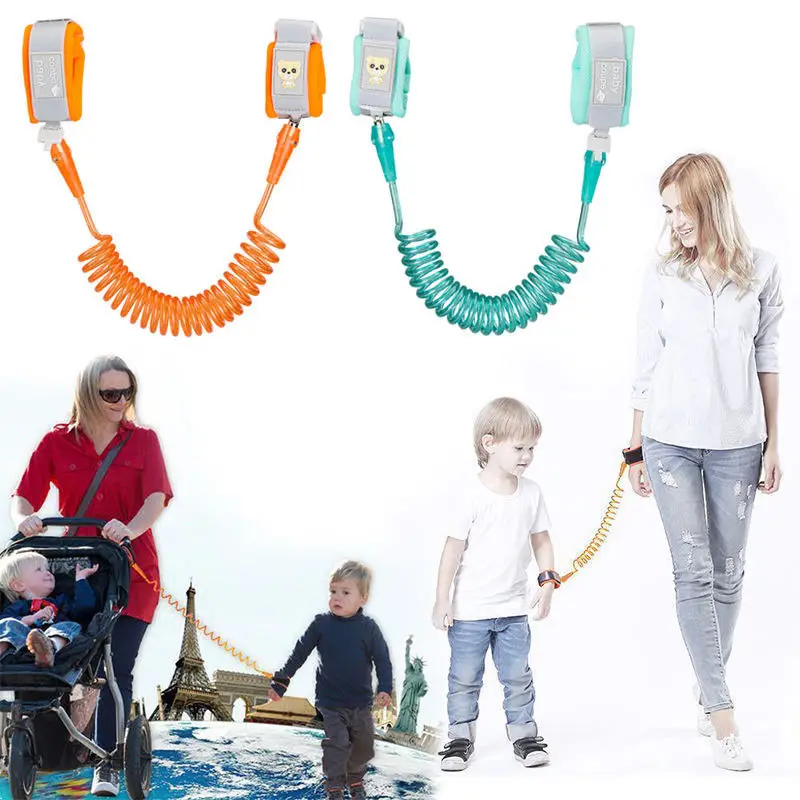 

2019 Pudcoco Child Kid Anti-lost Safety Leash Wrist Link Harness Strap Reins Traction Rope
