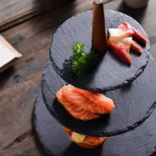 3 уровня торт лоток круглые чашки кекс держатель Анти-скольжение кекс суши десерт Дисплей стенд сервировочное блюдо стол вечерние Сделано в Китае