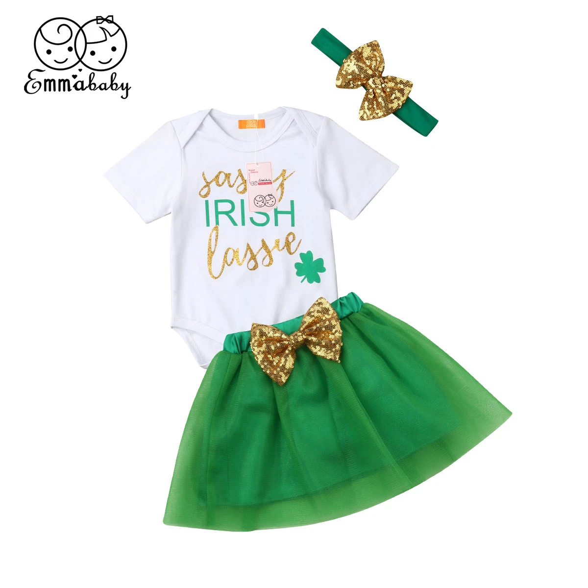 Baby Girl First 1st Birthday Outfit Tutu Skirt Dress Cake Smash Party Headband
