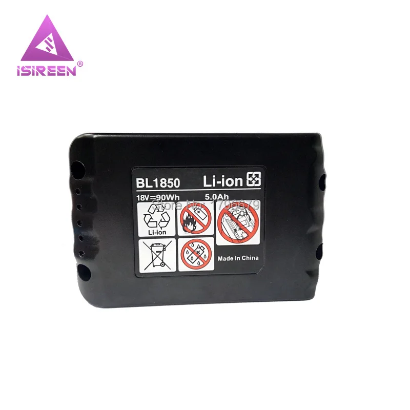 5000 мА/ч BL1850 Li Ion Батарея пакетов Замена для Makita 18 V BL1840 BL1830 Мощность инструмент
