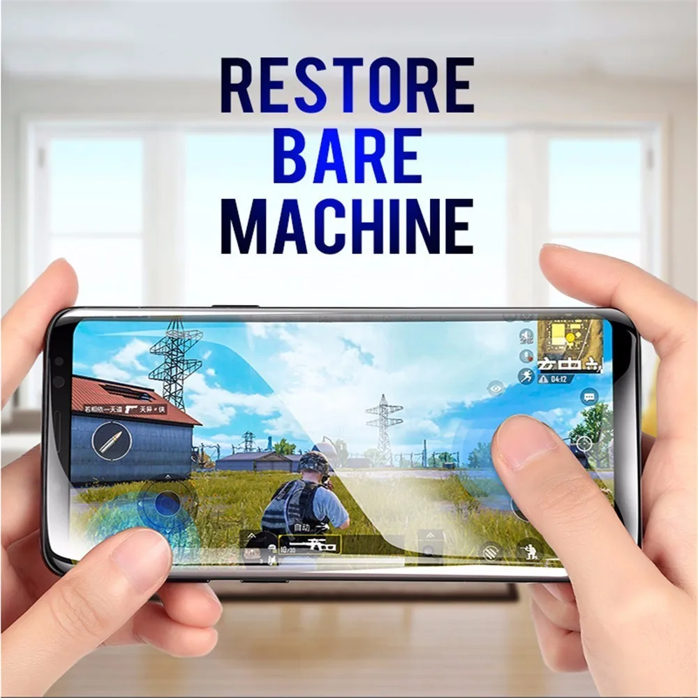 Изогнутая Гидрогелевая пленка с полным покрытием 7D для Samsung A6s A8s A9s защита экрана