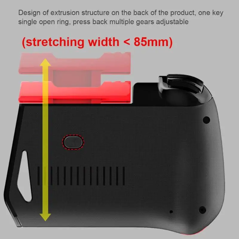 Gaming Pad PG-9121 Wireless Bluetooth Controller Joystick Gamepad Telescopic Phone Holder Pubg Controller Pad