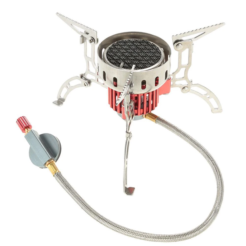 

Infrared Mini Ultralight Outdoor Stove Camping Stove Furnace Collapsible Portable Windproof Gas Stove For Cookout Picnic