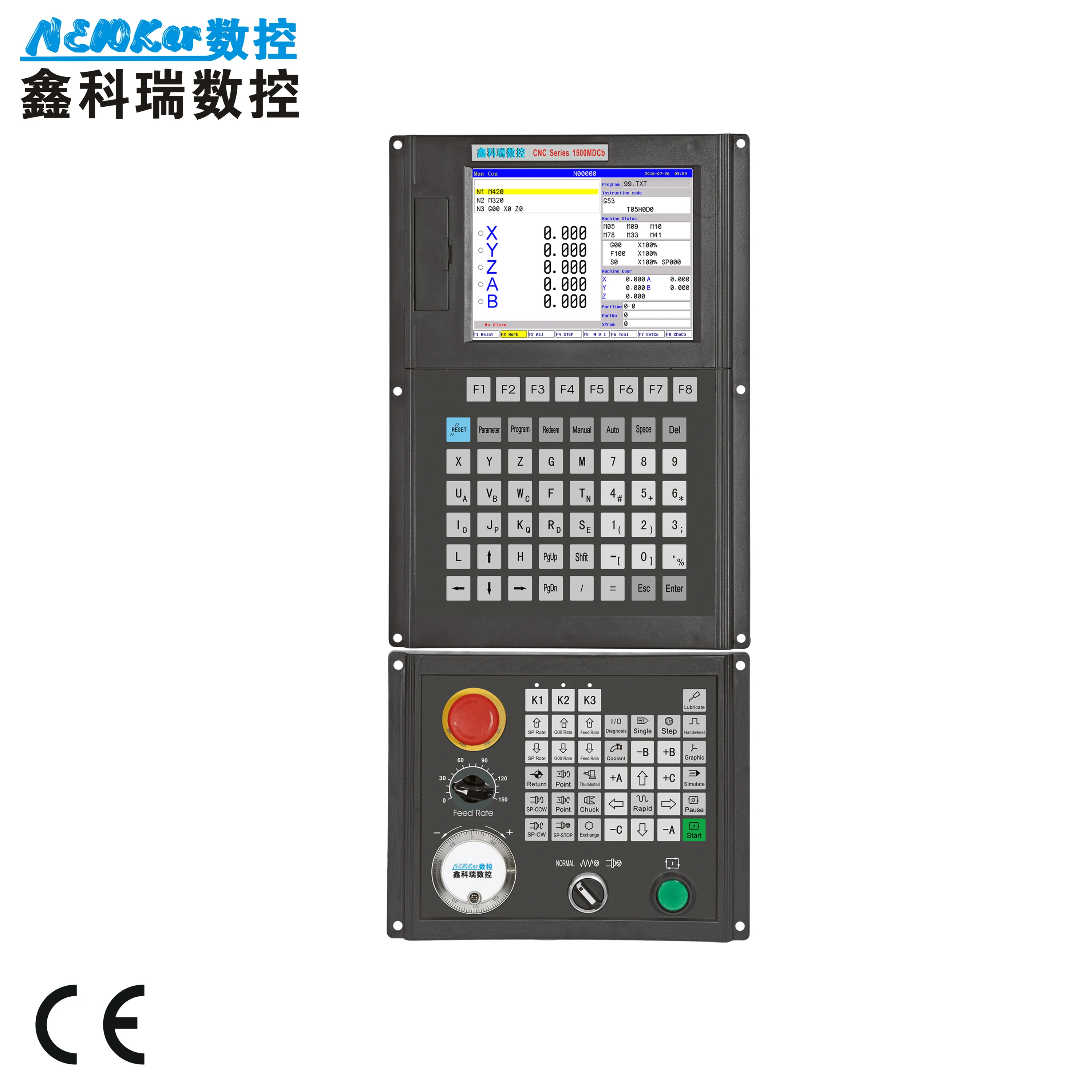

Controller NEW1500MDCa 5 axis CNC Milling controller