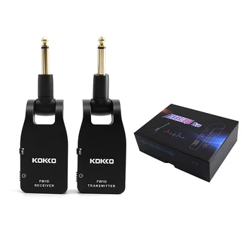 

HOT-KOKKO FW1D 2.4 Ghz Guitar Wireless Connection System 280 Degrees Roating Head 24Bit/48KHZ Transmission For Guitar Accessor