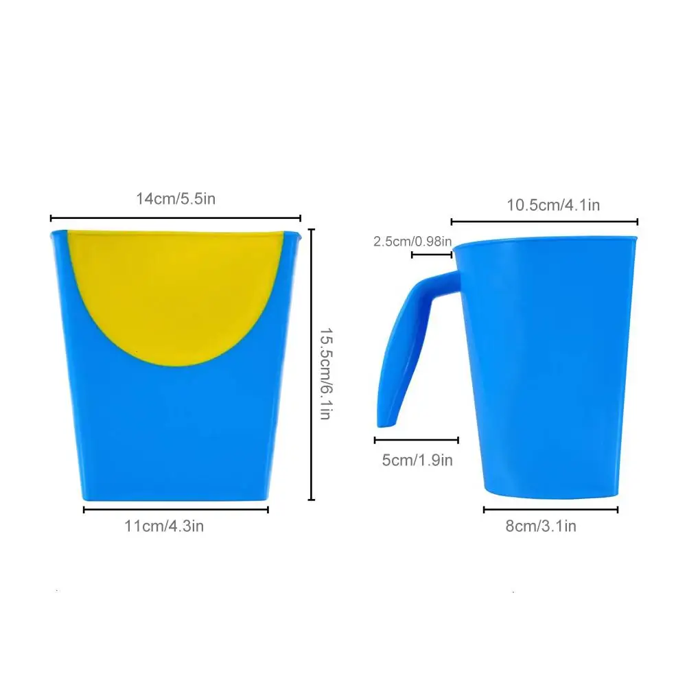 Безопасный детский шампунь полоскание чашки для ванны Pail для детей мытье волос мытье шампунь, защищая глаза младенца