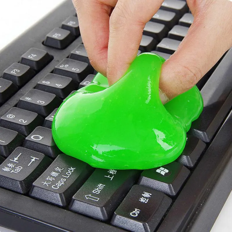 

70g High-Tech Magic Dust Cleaner Compound Super Clean Slimy Gel For Phone Laptop Pc Computer Keyboard Car Clean
