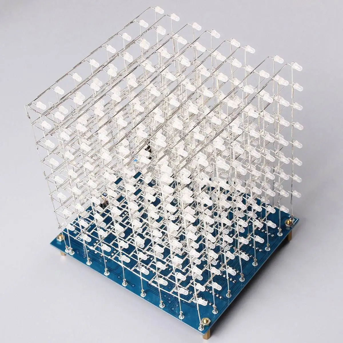 

DIY 3D LED Light Cube Kit Advertising Lamp 8x8X8 512 LED Fog Lamp With Accessory Protective Box For Display Advertisement