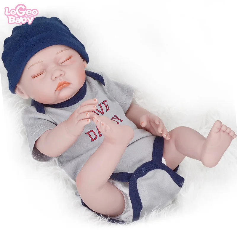 

Logeo Baby 20" bebes reborn doll Handmade Reborn Baby Doll clothes Realistic Newborn Dolls lol doll Children's sleeping toys