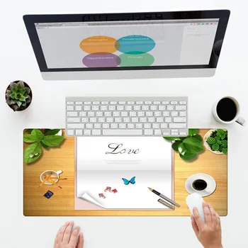 

XGZ Large Size Home Office Wallpaper Mouse Pad Rectangular Washable Non-fading Keyboard Player Mouse Pad Decorate Your Table