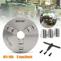 3 kiefer Drehmaschine Scroll Spannfutter Selbst Zentrierung Gehärtet Für South Bend Werkzeuge K11-130