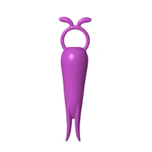 Silicone G-spot Stimulation Vibrators Dildo Nipple Clip Masturbate Women Sex Toy SN-Hot
