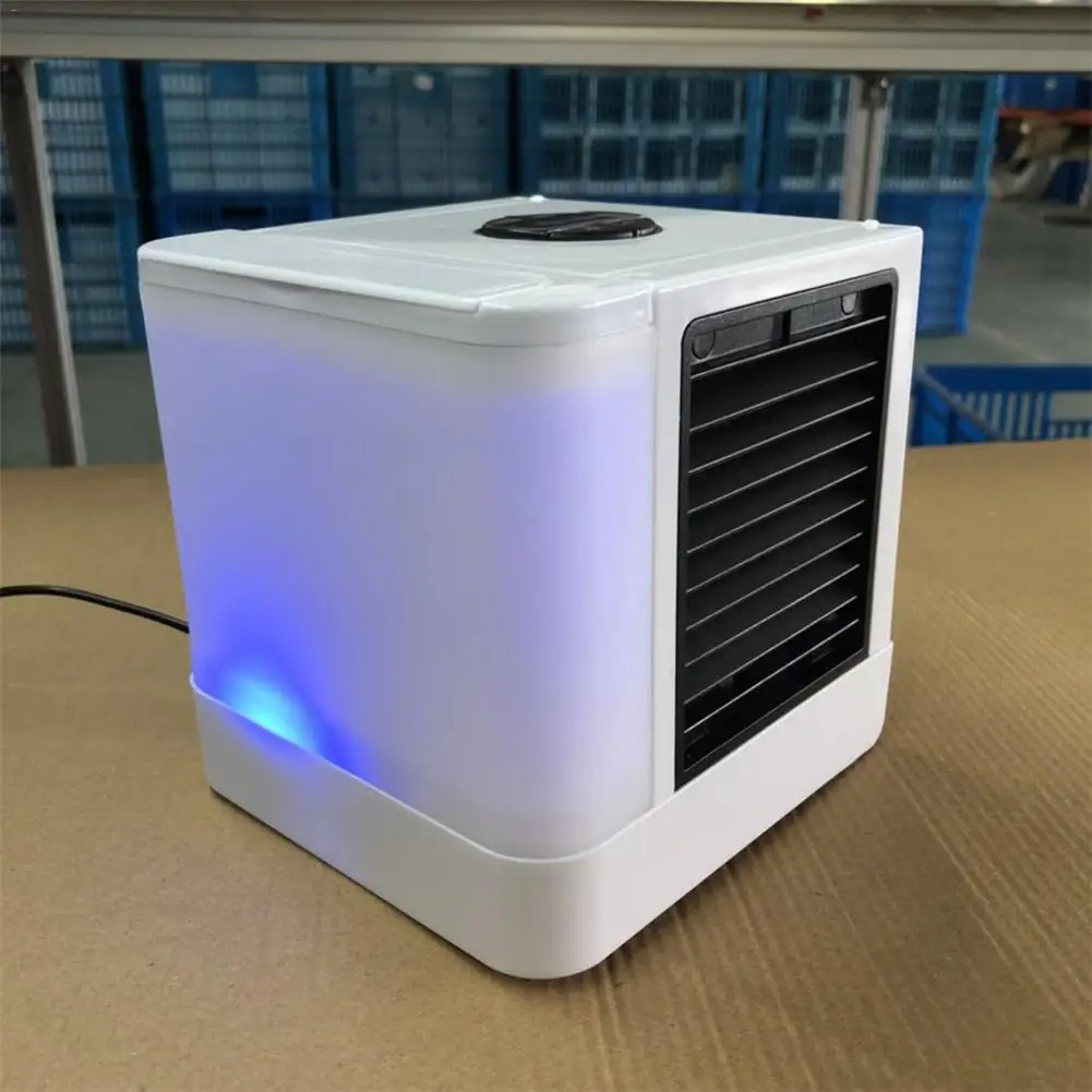

Car Accessories Air Cooler Fan Levels Adjustment Mini Portable USB Cold Fan Desktop Fan Car Air Conditioner LCD Digital