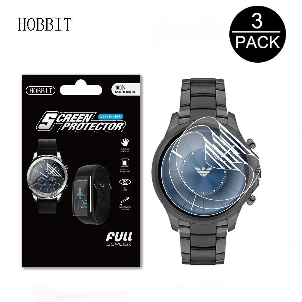 3Pack For Emporio Armani ART5005 AX1326 AR2448 ART500 ART3014 ART3016 ART3023 Explorist-proof Screen Protector Watch's LCD Film