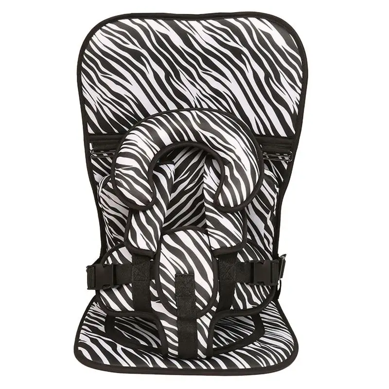 

Baby Portable Car Seat Child Safety Three-point Polyester Yarn Portable Adjustable Cushion Accessories For Simple Dining Chair