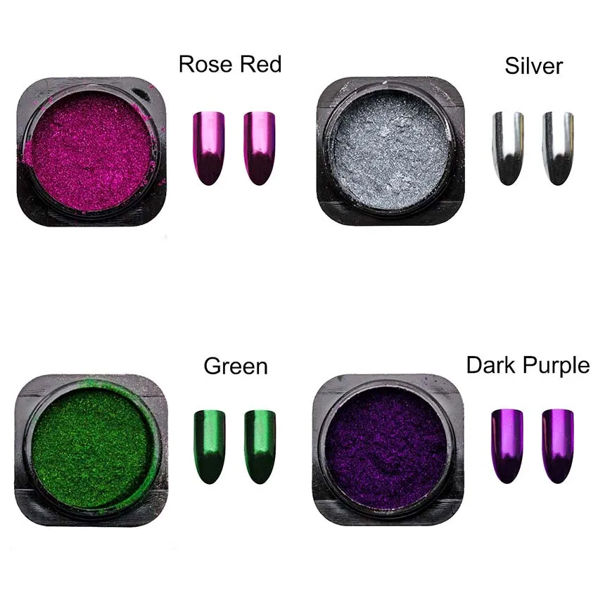 0.3 جرام متعددة مرآة سحريّة تأثير الكروم مسمار مسحوق بريق فضي لامع لمسمار الفن تصميم الصباغ لالمسامير الغبار SF3042 0.3 جرام متعددة مرآة سحريّة تأثير الكروم مسمار مسحوق بريق فضي لامع لمسمار الفن تصميم الصباغ لالمسامير الغبار SF3042