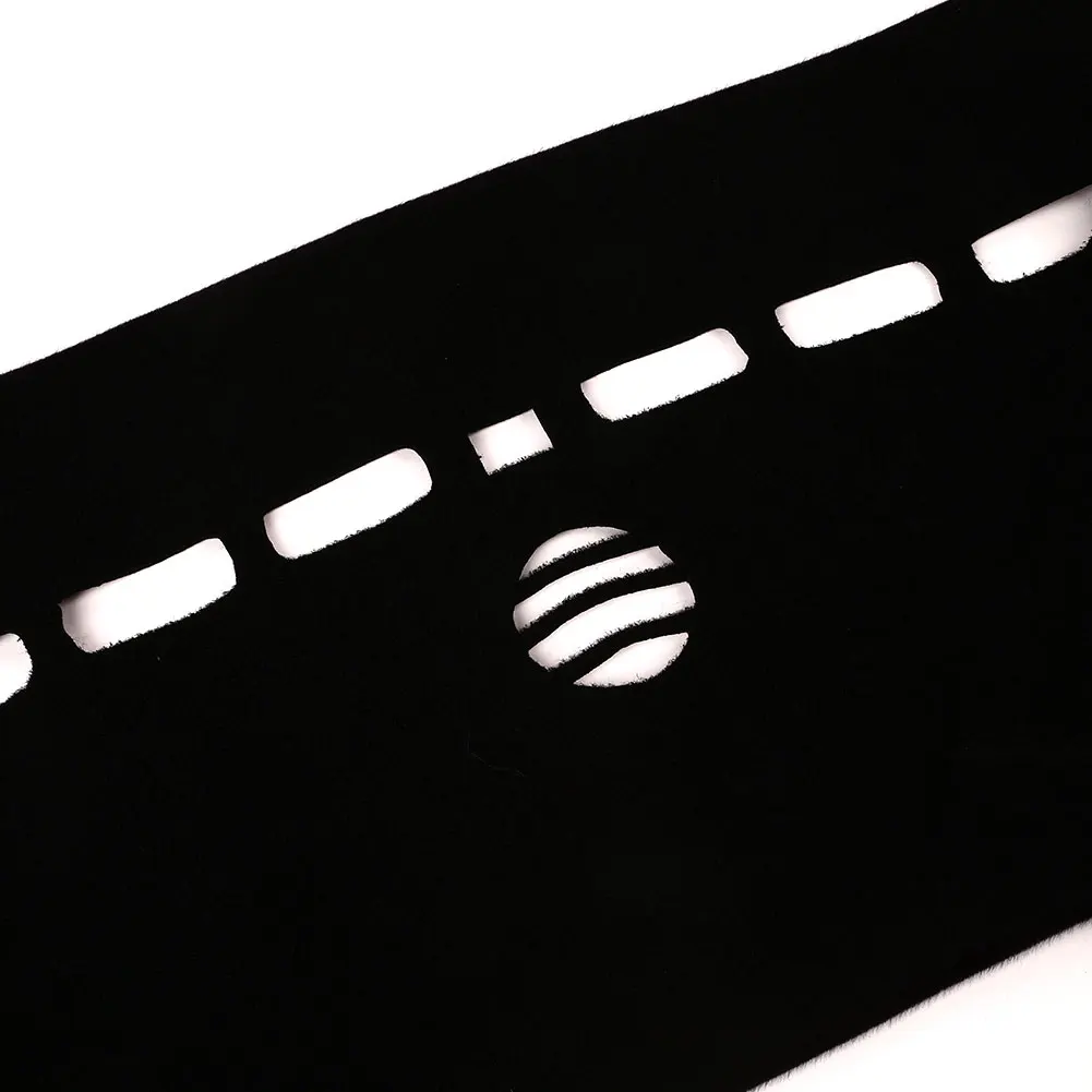 Vehemo силиконовый нескользящий коврик для приборной панели солнцезащитный чехол накладка левого водителя сиденье грузовик запчасти для приборной панели коврик для приборной панели черные оттенки
