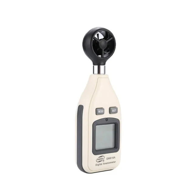 

Digital LCD Handheld Air Wind Speed Meter Anemometer Thermometer Tester Measure Velocity