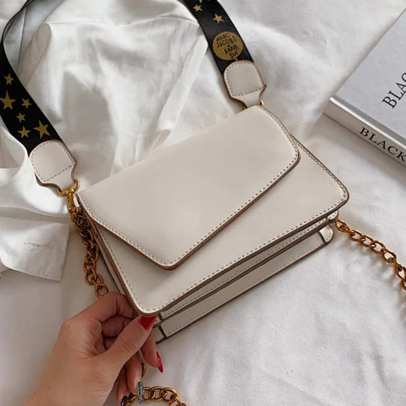 

Luxury Brand Crossbody Bags Women 2019 New High Quality PU Leather Female Designer Handbags Ladies Chain Shoulder Messenger Bag