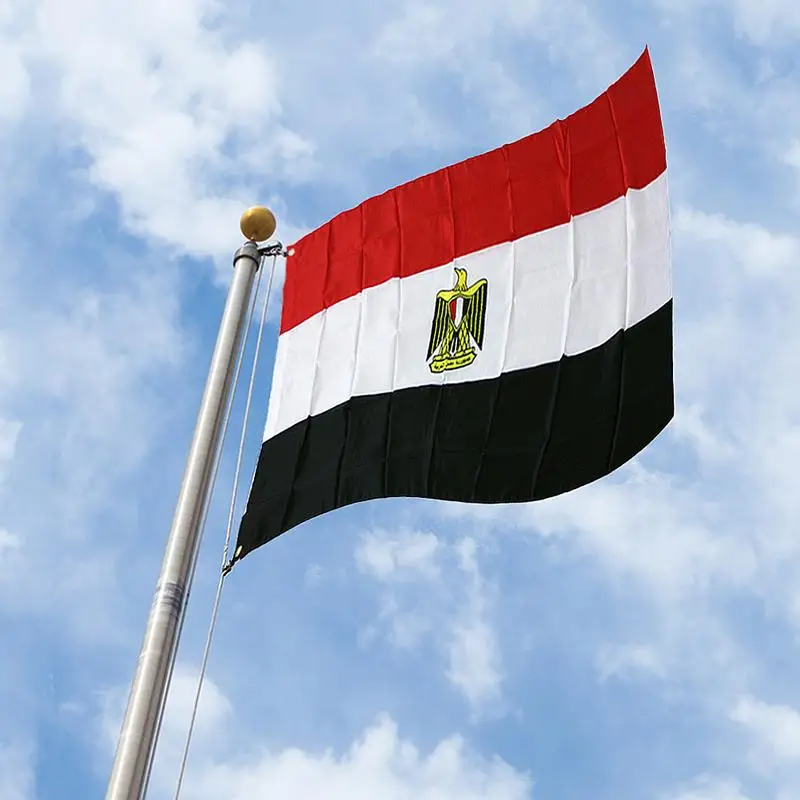

1 pc 90*150cm Hanging Egypt FLAG egyptian Banner Office/Activity/parade/Festival/Home Decoration New fashion