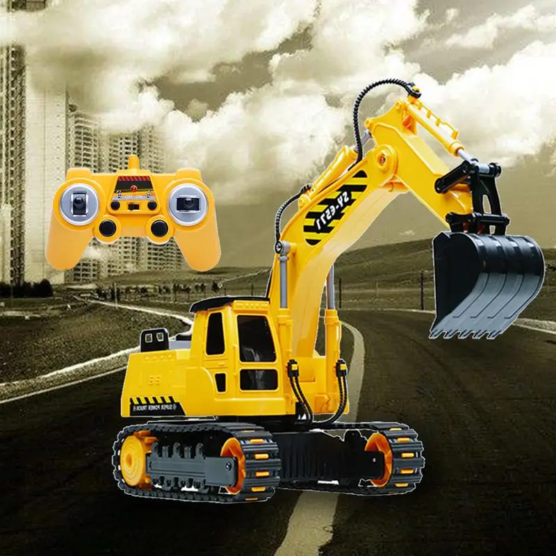 

Double E Wireless Remote Control Engineering Excavator Car 2.4G 1:26 Toy RC Electric Excavation Toy For Children Gift