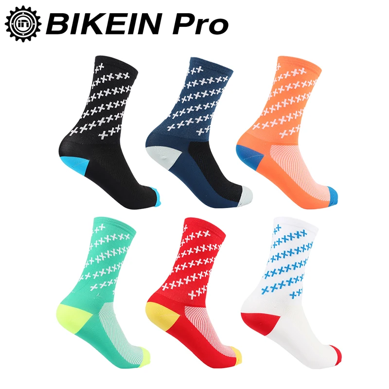 Носки BIKEIN Нескользящие мягкие дышащие для езды на велосипеде и занятий открытом