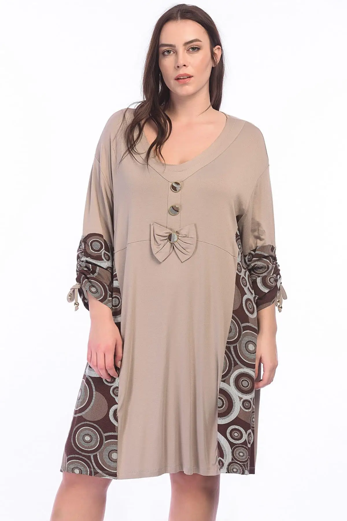 Sans Textile женское Норковое платье Garnili 65N9326|Платья| |