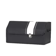 Складная сумка-Органайзер для багажника автомобиля, сумка для хранения из искусственной кожи, сумка для инструментов для мусора, большая сумка для хранения грузов, аксессуары для автомобиля