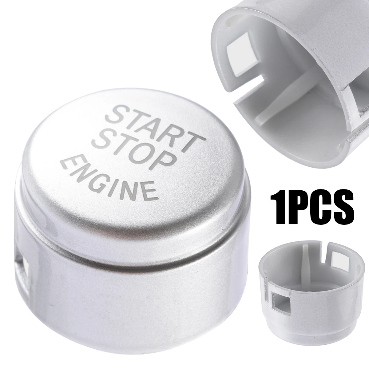 

1 Set Car Engine Start Stop Switch Button Replace Cover For BMW 1 2 3 4 5 Series X5 6 F20 F21 F22 F23 F30 F31 F10 F11 F12 F13