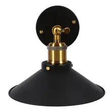 E27 настенный светильник базы 85~ 265 V Винтаж Лофт Промышленные Стиль металла E27 настенный светильник Ретро лампа база освещение украшения прочный