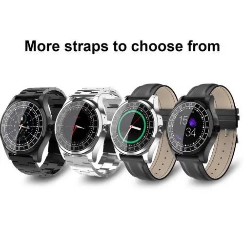 Bluetooth Smart Business Watch Heart Rate Blood Pressure Monitor For iOS Android Unisex Smart Watches Digital Wristwatches