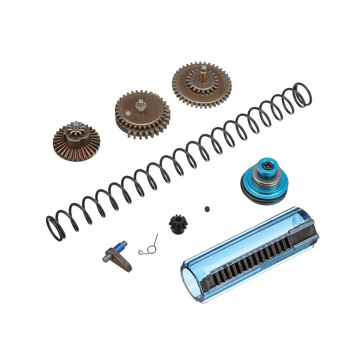 

Gearbox Set Ladder Bearing Patter Head Spring Metal Part for JinMing 8th M4A1 Gel Ball Blasting Toy Gu n Accessories