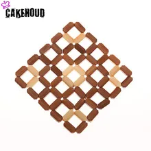 CAKEHOUD толстый бамбуковый коврик кухонный горшок чашка тарелка украшение стола изоляция анти-скальдинг окружающей среды здоровья подставки