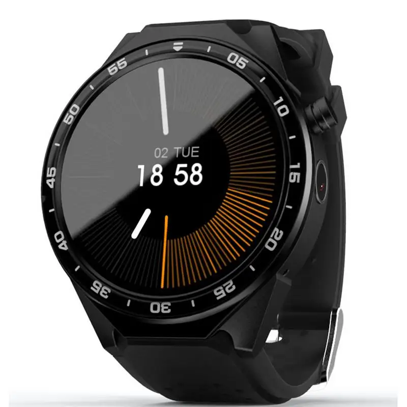 New S99C 3G Support Card Insertion Independent Call WiFi Internet Pedometer Heart Rate Monitor Photography Android Smart Watch