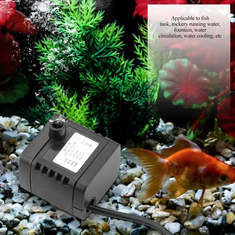 New Style USB DC 5V Small Brushless Pump Aquarium Fish Tank Fountain