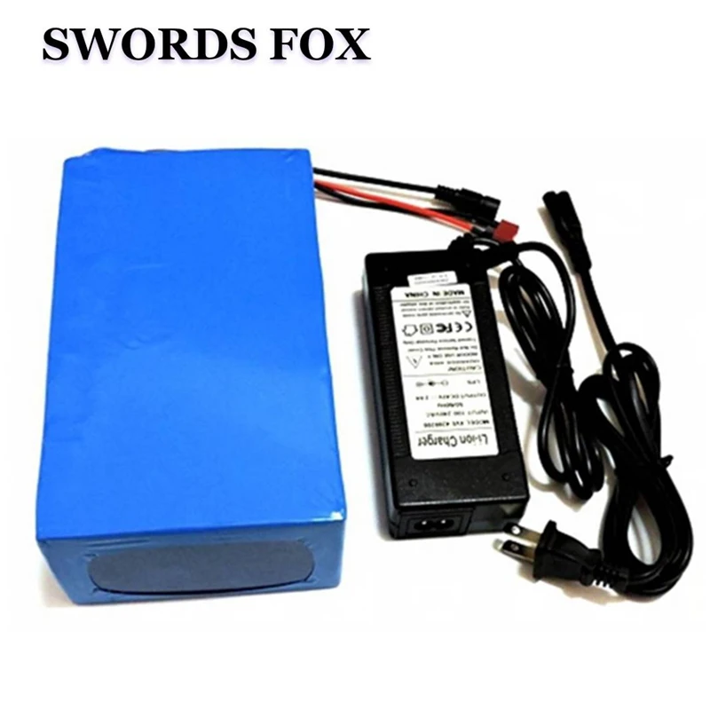 Аккумулятор для электрического велосипеда SWORDS FOX 48 В 15 А · ч 500 Вт 750 1000 двигателя