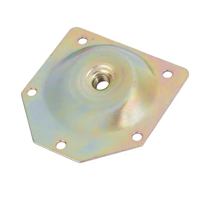 

10pcs Cabinet Sofa Legs Hinge Furniture Hardware Table Leg Mounting Plate Sofa Foot Accessories