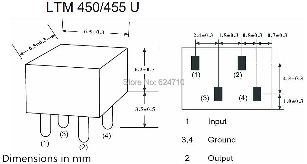 LTM455BU CFTM455B CFU455B 2 + DIP 4 455 кГц Керамика фильтр для сигнал связи реле|Реле| |