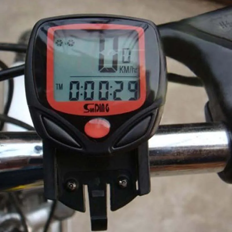 

Bike Stopwatch SD548B Waterproof 14 Functions LCD Digital Bicycle Computer Speedometer Odometer
