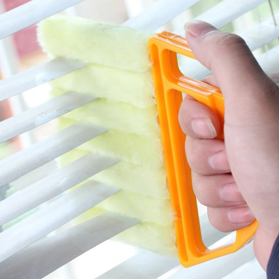 

Useful Microfiber Window Cleaning/Washing Brush Air Condit Venetian Blind Cleaner Multifunctional Cleaning Brushs For Blinds Air