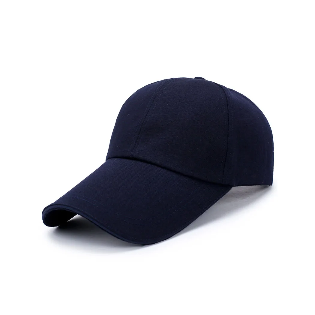 Модная бейсбольная кепка для мужчин женщин длинный козырек шляпа Snapback
